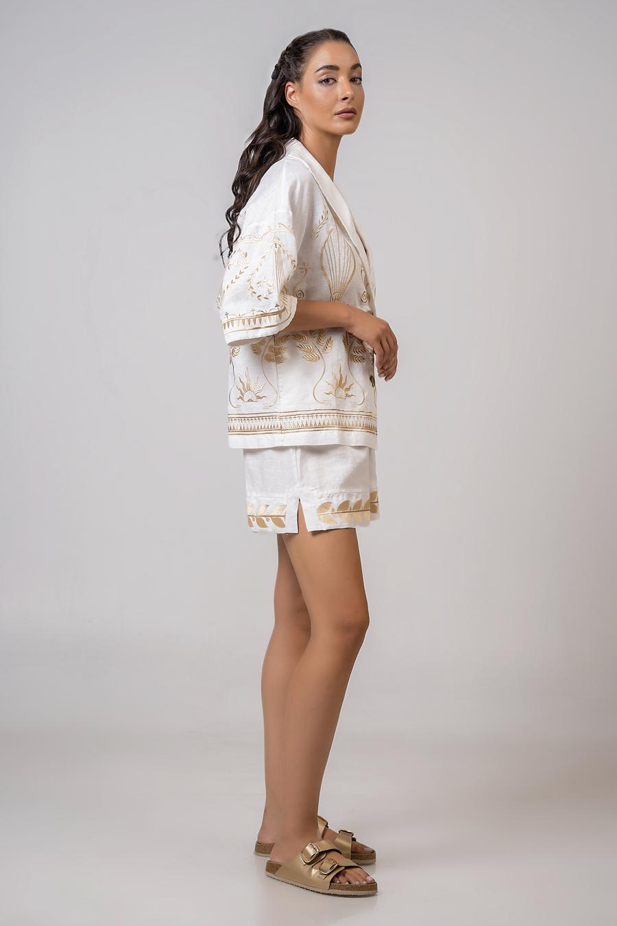 Shorts Set Apollo Off White Gold