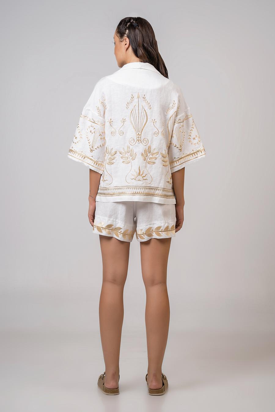 Shorts Set Apollo Off White Gold